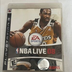 NBA Live 08 PlayStation 3 Game with case